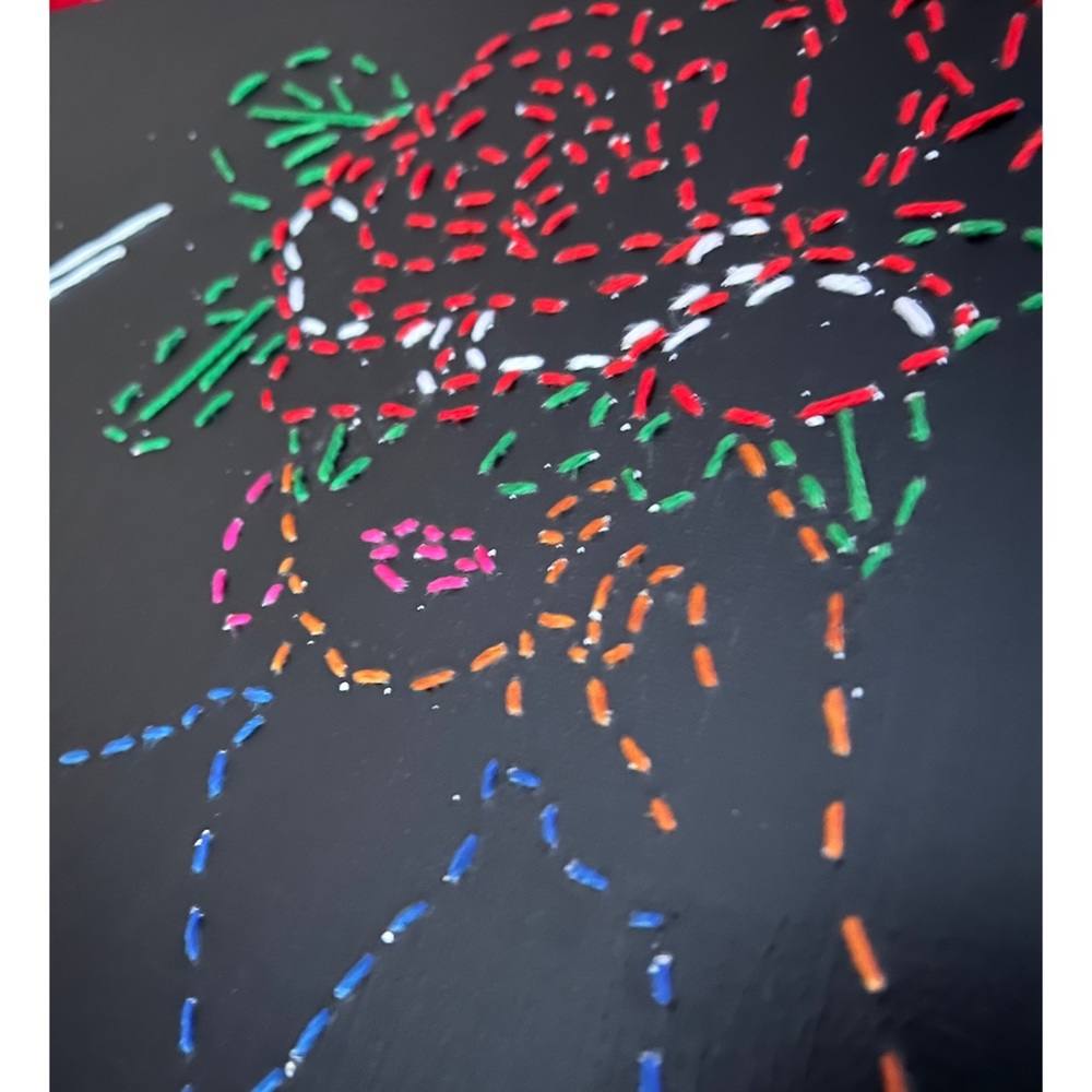 Embroidered Canvas - Picture 2 of 4